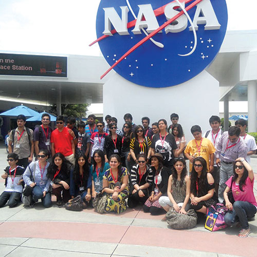 International Educational visit to NASA space center