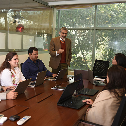 Meeting in progress